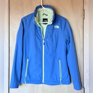 The North Face Apex Elevation Jacket Blue Lime Green Women’s Medium